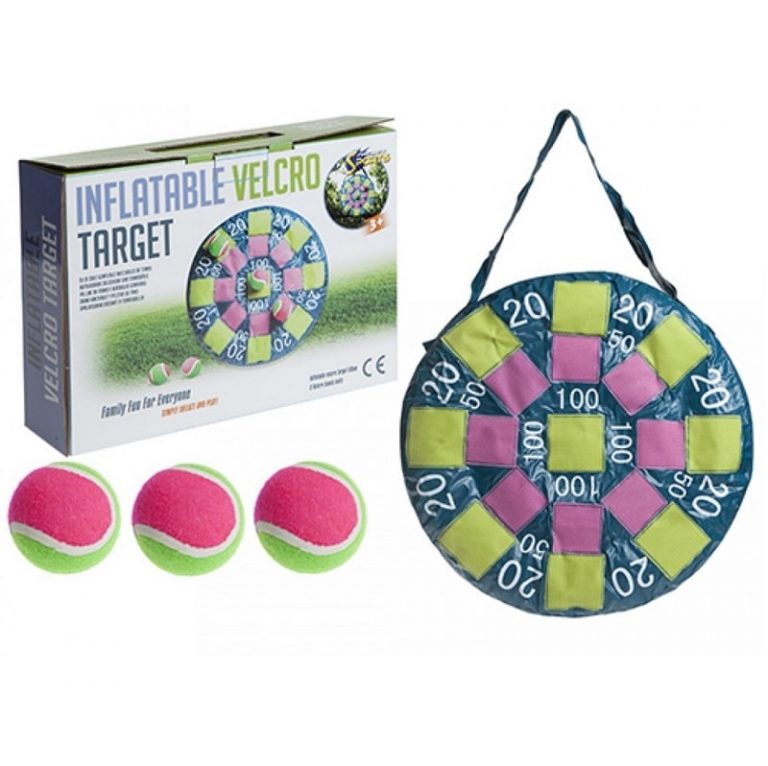 Inflatable Velcro Dartboard and Velcro Tennis Balls Game Wholesale