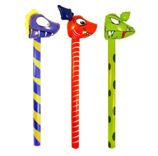 Inflatable Cartoon Dinosaur Stick - 3 Types Available - 118cm