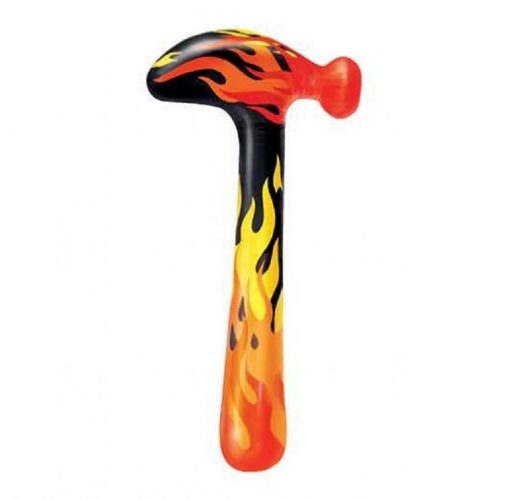 Inflatable Flame Hammer - 60cm