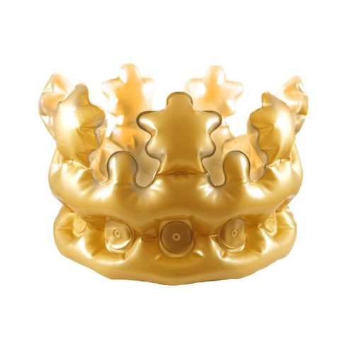 Inflatable Gold Crown - Child - 30cm