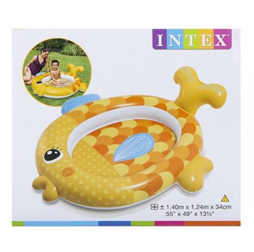 Inflatable Baby Goldfish Toddler Paddling Pool