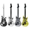 Inflatable Guitar - Gold, Black, Silver or White - 106cm