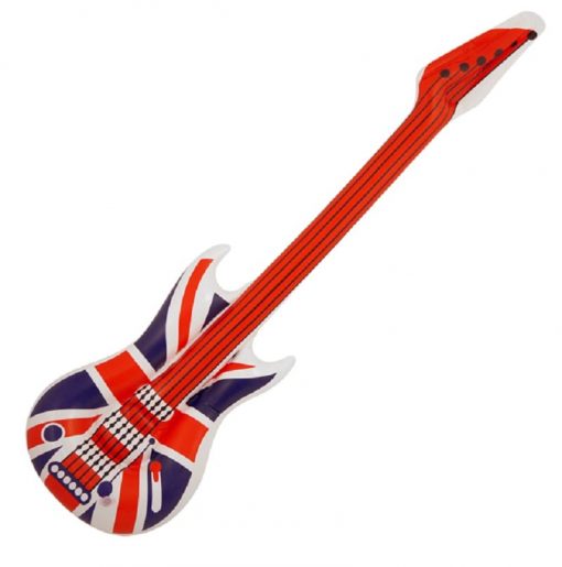 Inflatable Union Jack Guitar - 106cm