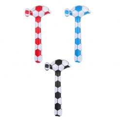 Inflatable Football Hammer - Red, Blue & Black - 86cm