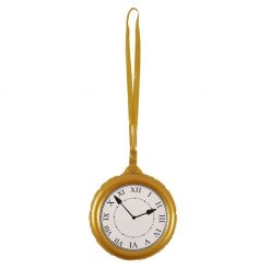 Giant Inflatable Jumbo Pocket Watch Clock with Strap - 25cm