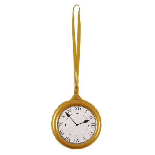 Giant Inflatable Jumbo Pocket Watch Clock with Strap - 25cm