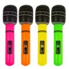 Inflatable Neon Microphone - 66cm