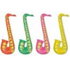 Inflatable Bright Colour Saxophone - 4 Colours Available - 55cm