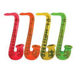 Inflatable Saxophone - 4 Colours Available - 75cm