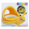 Inflatable Snail Shaded Baby Pool - 145 x 102 x 74cm