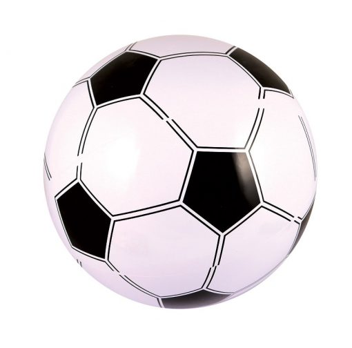 Inflatable Football Beach Ball - 40cm