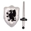 Inflatable Knight's Sword (48cm) and Shield (62cm)