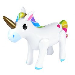 Inflatable White Unicorn - 53cm