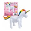 Inflatable White Unicorn - 76cm