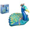 Inflatable Large Peacock Lounger - 140 x 105 x 90cm
