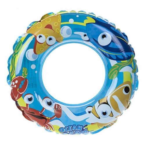 Inflatable Sea Creatures Swim Ring - 50cm
