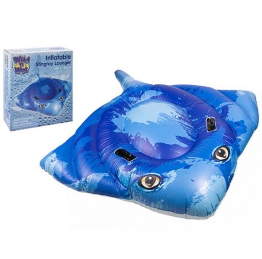 Inflatable Large Stingray Lounger - 188 x 145cm