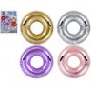 Inflatable Confetti Swim Ring with Handles - 4 Colours - 91cm