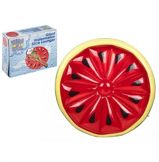 Inflatable Watermelon Pool Lounger - 150 x 150 x 25cm