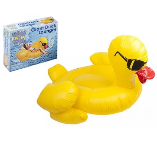 Inflatable Yellow Duck Pool Lounger