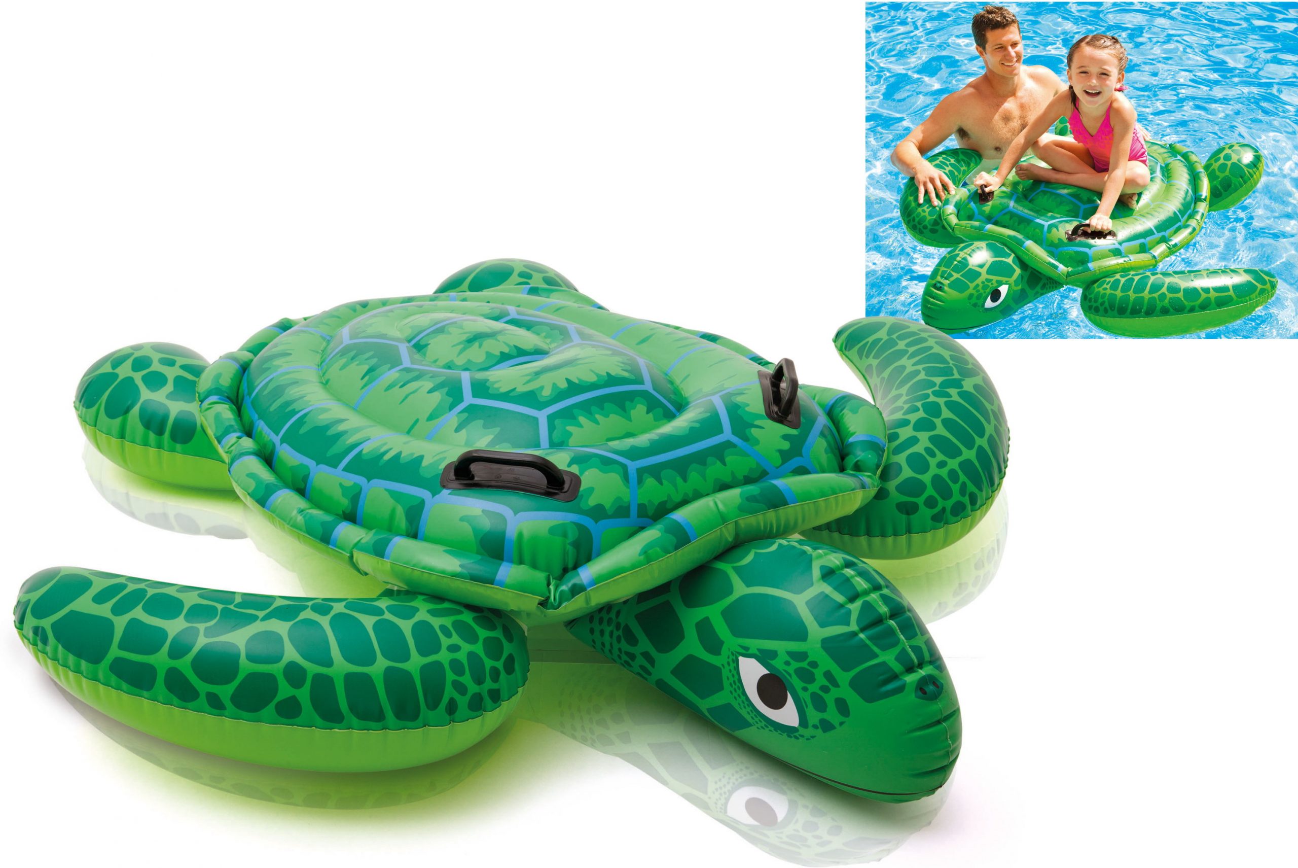 Blow up outlet turtle pool toy