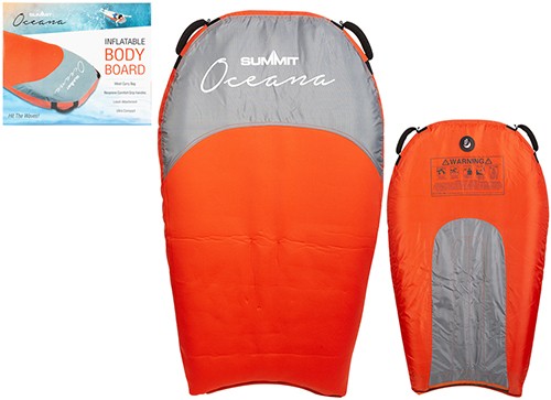 SUMMITOCEANAINFLATABLEBODYBOARD-RED